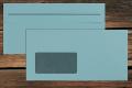 [19532] Briefhüllen 110x220 mm DL Chlorfrei Blau 80 g/m² 